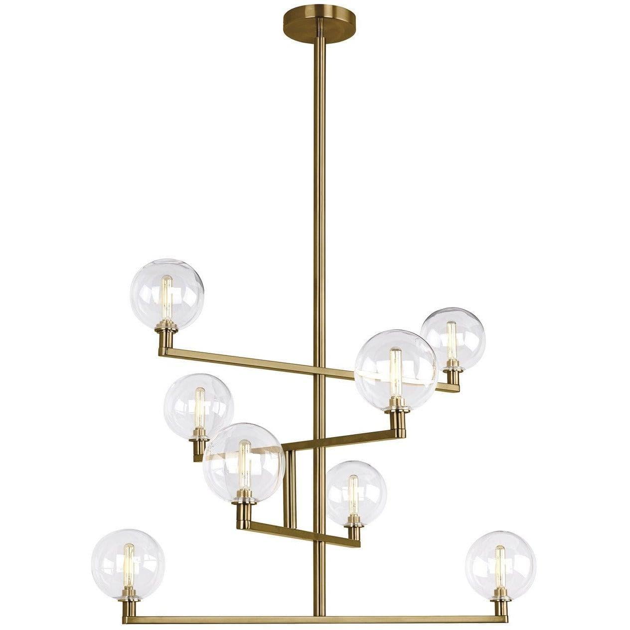 Visual Comfort Modern Collection - Gambit Chandelier - 700GMBCR | Montreal Lighting & Hardware