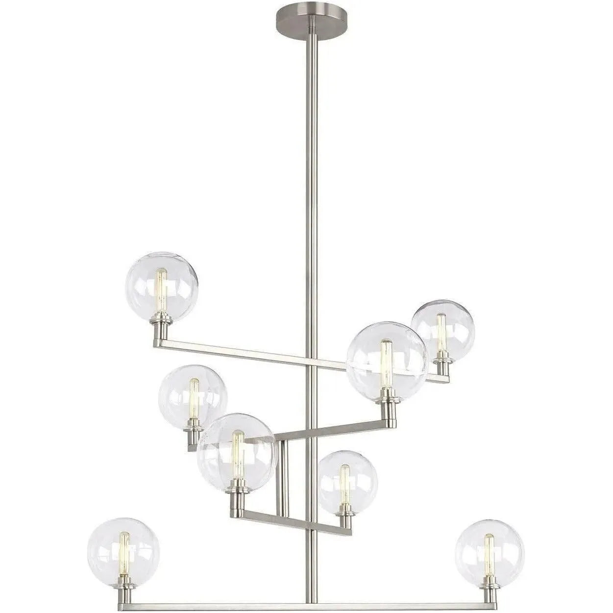 Visual Comfort Modern Collection - Gambit Chandelier - 700GMBCS | Montreal Lighting & Hardware