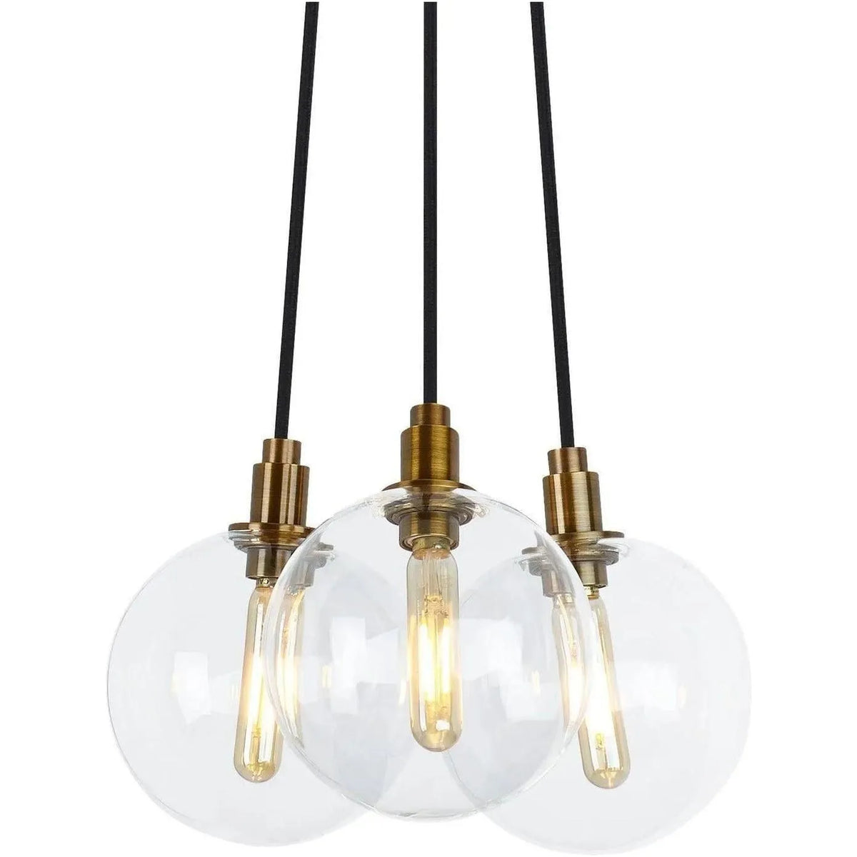 Visual Comfort Modern Collection - Gambit Multi Light Chandelier - 700GMBMP3CR | Montreal Lighting & Hardware