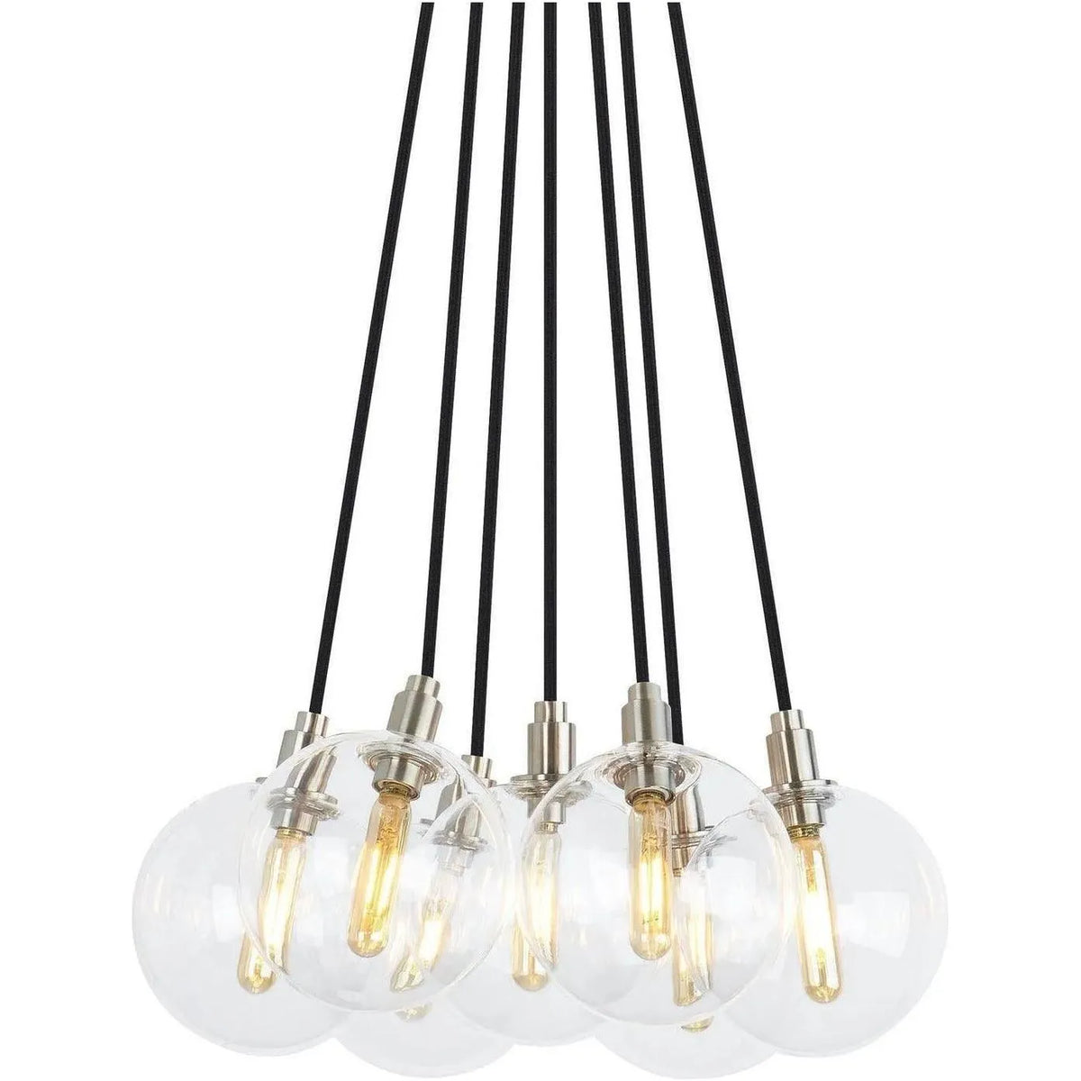 Visual Comfort Modern Collection - Gambit Multi Light Chandelier - 700GMBMP7CS-LED927 | Montreal Lighting & Hardware
