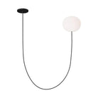 Visual Comfort Modern Collection - Helium LED 1 Light Chandelier - PBCH36127OPB | Montreal Lighting & Hardware