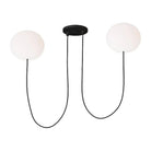 Visual Comfort Modern Collection - Helium LED 2 Light Chandelier - PBCH35827OPB | Montreal Lighting & Hardware