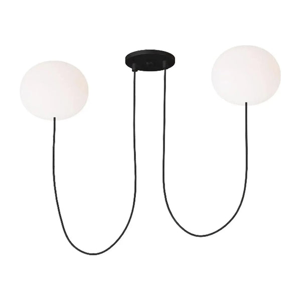 Helium LED 2 Light Chandelier