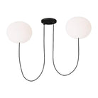 Visual Comfort Modern Collection - Helium LED 2 Light Chandelier - PBCH36227OPB | Montreal Lighting & Hardware