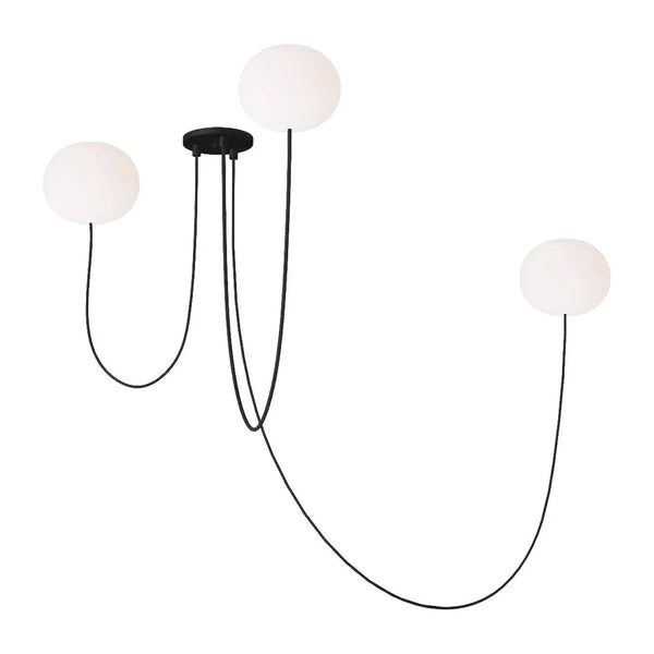 Helium LED 3 Light Chandelier