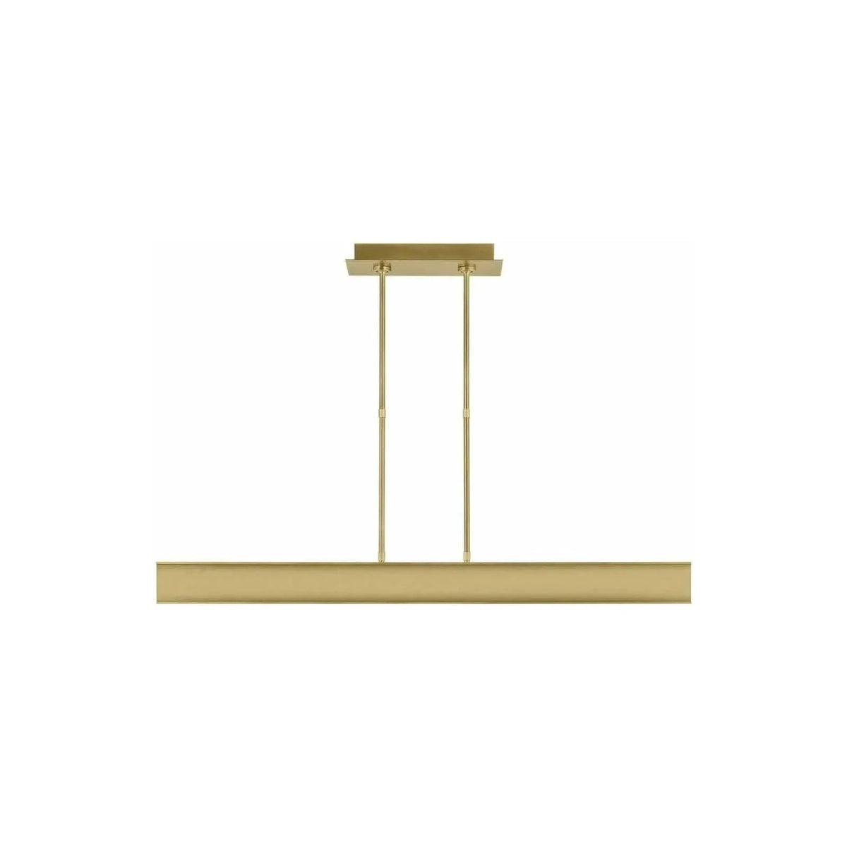 Visual Comfort Modern Collection - I-Beam LED Linear Suspension - 700LSIBM47BR-LED927 | Montreal Lighting & Hardware