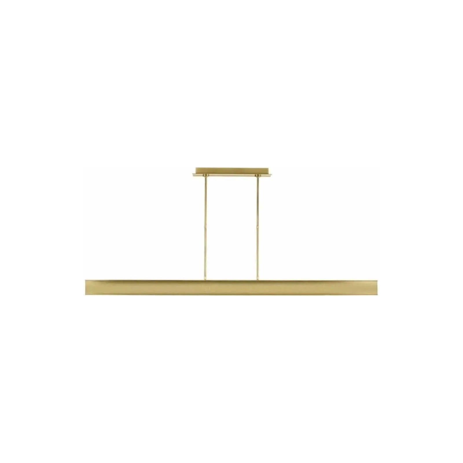 Visual Comfort Modern Collection - I-Beam LED Linear Suspension - 700LSIBM72BR-LED927 | Montreal Lighting & Hardware