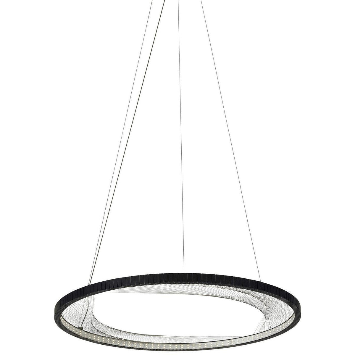 Visual Comfort Modern Collection - Interlace LED Suspension - 700INT30B-LED827 | Montreal Lighting & Hardware