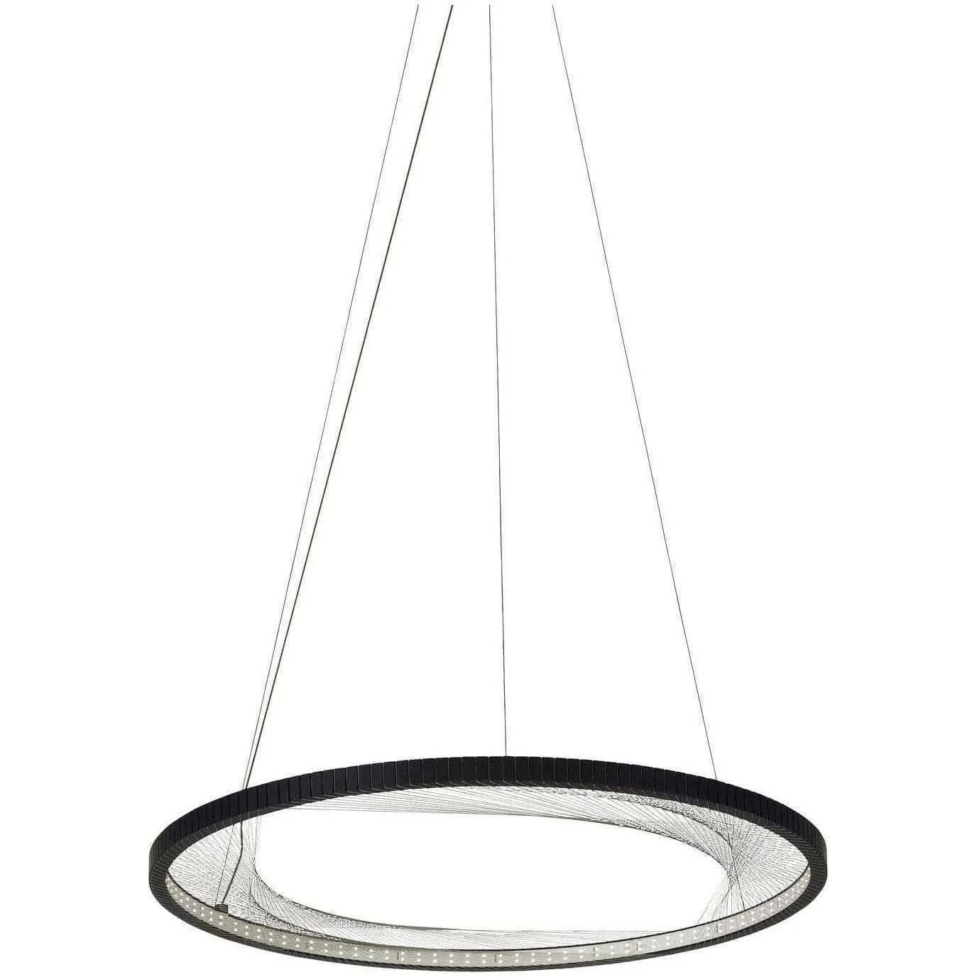 Visual Comfort Modern Collection - Interlace LED Suspension - 700INT30B-LED827 | Montreal Lighting & Hardware