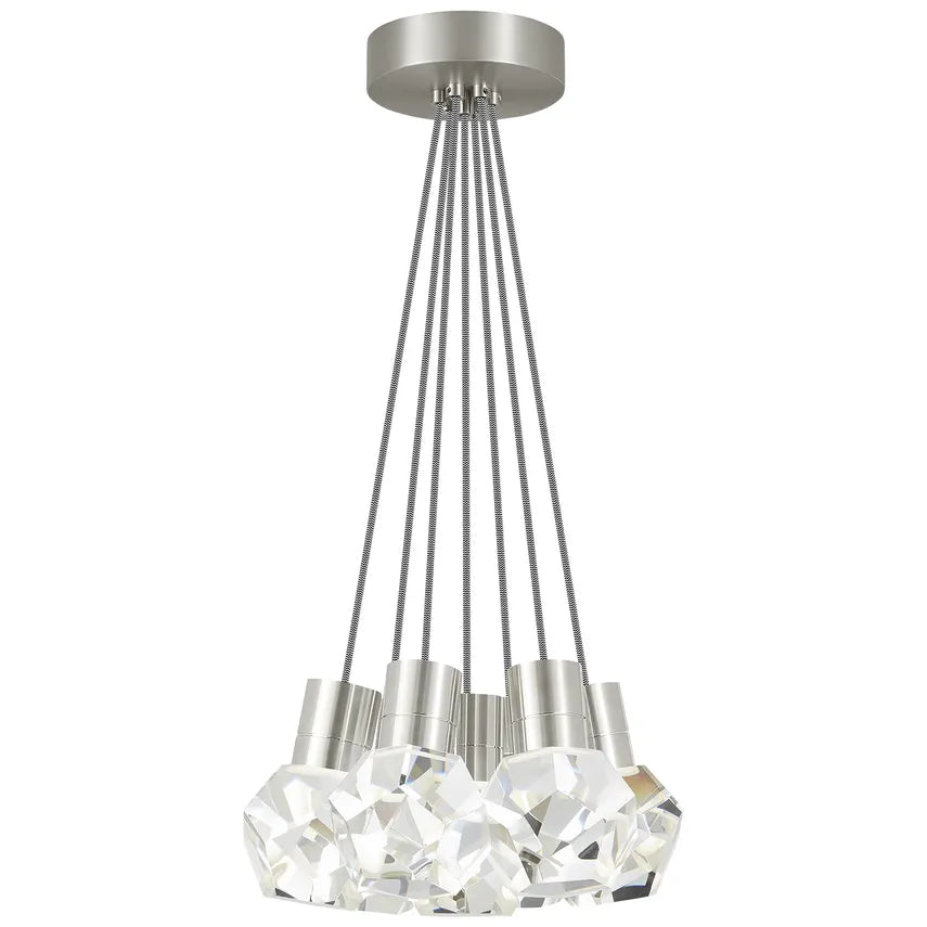 Visual Comfort Modern Collection - Kira 7 LED Multi-Light Pendant - 700TDKIRAP7IS-LED922 | Montreal Lighting & Hardware