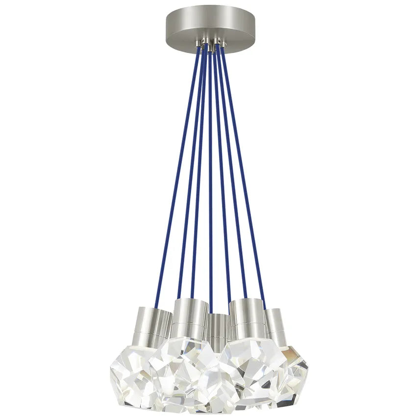 Visual Comfort Modern Collection - Kira 7 LED Multi-Light Pendant - 700TDKIRAP7US-LED922 | Montreal Lighting & Hardware