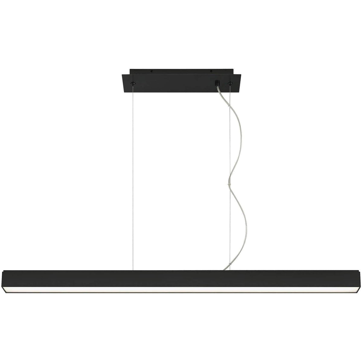 Visual Comfort Modern Collection - Knox LED Linear Suspension - 700LSKNOXB-LED | Montreal Lighting & Hardware