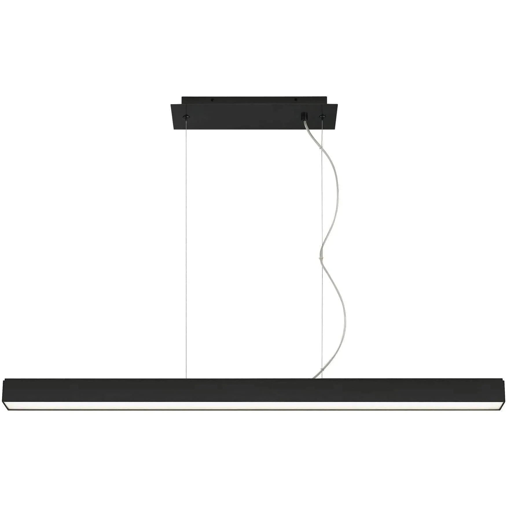 Visual Comfort Modern Collection - Knox LED Linear Suspension - 700LSKNOXB-LED | Montreal Lighting & Hardware