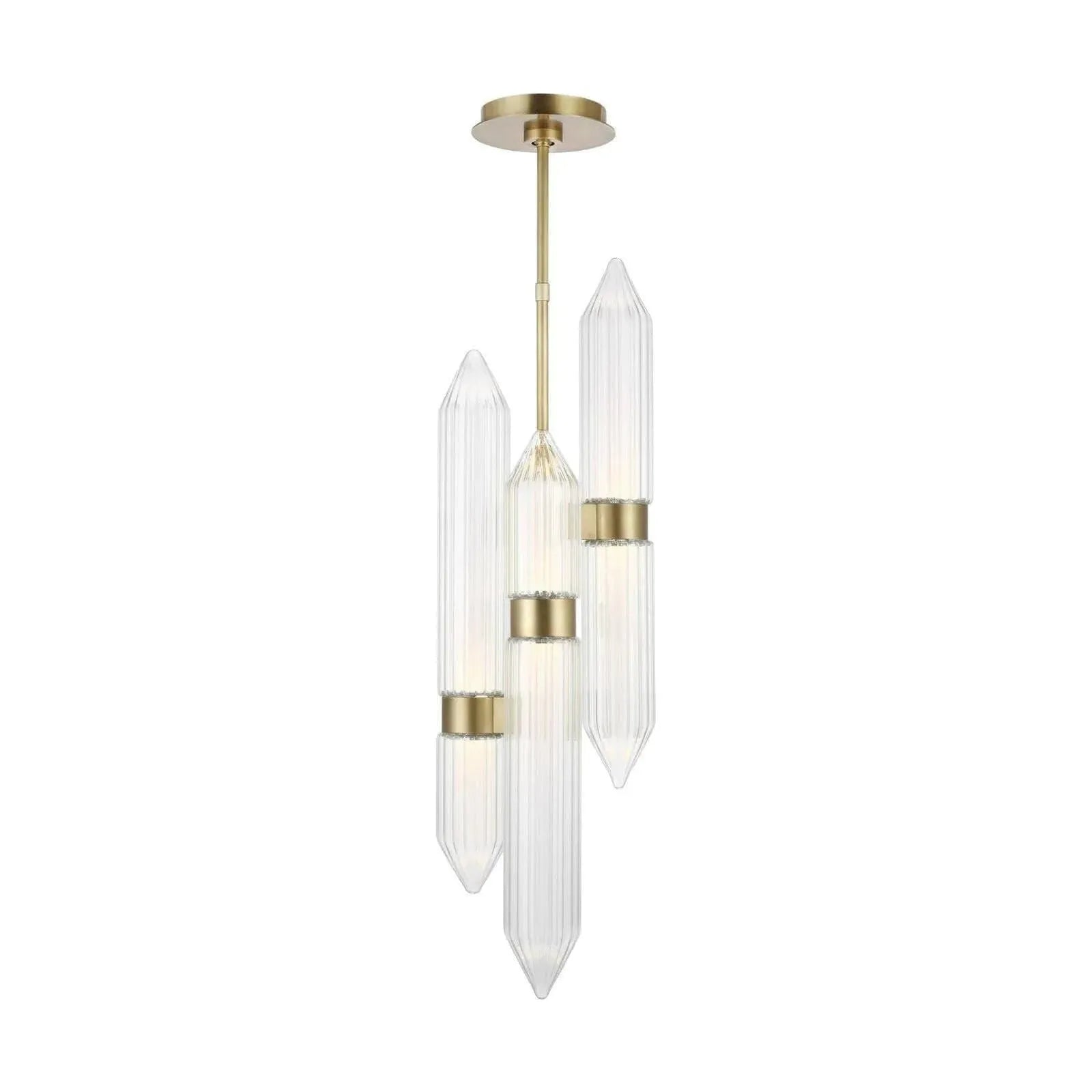 Visual Comfort Modern Collection - Langston LED Pendant - 700TDLGSN10BR-LED927 | Montreal Lighting & Hardware
