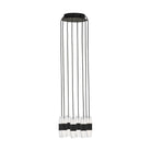 Visual Comfort Modern Collection - Lassell LED Short Multi-Light Pendant - SLCH38527B | Montreal Lighting & Hardware