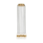 Visual Comfort Modern Collection - Lassell LED Short Multi-Light Pendant - SLCH38527NB | Montreal Lighting & Hardware