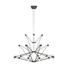 Visual Comfort Modern Collection - Lassell LED Tall Tier Chandelier - SLCH24627BZ | Montreal Lighting & Hardware