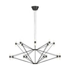 Visual Comfort Modern Collection - Lassell LED Tiered Chandelier - SLCH24727BZ | Montreal Lighting & Hardware
