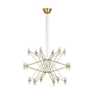 Visual Comfort Modern Collection - Lassell LED Tiered Chandelier - SLCH24827NB | Montreal Lighting & Hardware