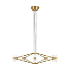 Visual Comfort Modern Collection - Lassell LED Tiered Chandelier - SLCH24927NB | Montreal Lighting & Hardware
