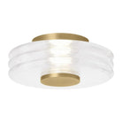 Visual Comfort Modern Collection - Laurel LED Flush Mount - KWFM20727CNB | Montreal Lighting & Hardware