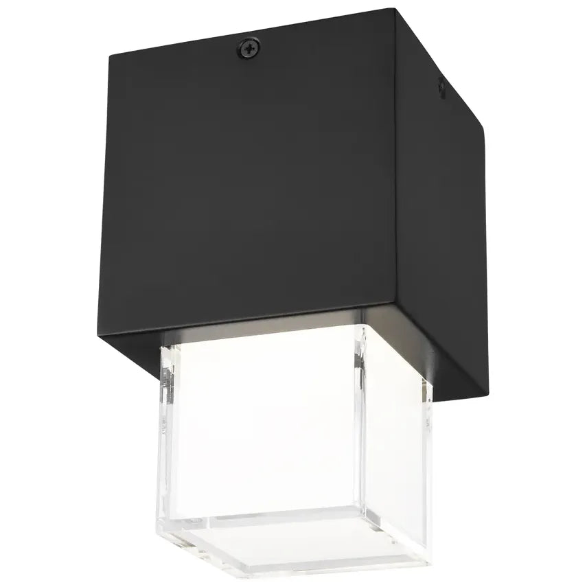 Visual Comfort Modern Collection - Leagan LED Flush Mount - 700OFMSQGE92710BUNV | Montreal Lighting & Hardware