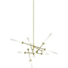 Visual Comfort Modern Collection - Linger Abstract LED Chandelier - 700LNG12ANB-LED930 | Montreal Lighting & Hardware