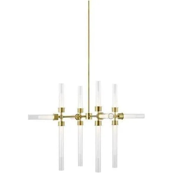 Visual Comfort Modern Collection - Linger LED Chandelier - 700LNG9NB-LED930R | Montreal Lighting & Hardware