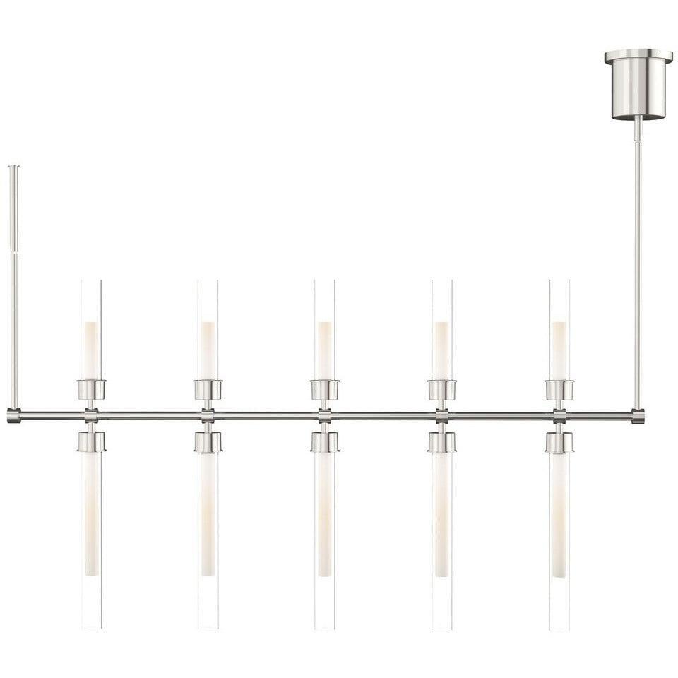 Visual Comfort Modern Collection - Linger LED Linear Suspension - 700LSLNG48N-LED930 | Montreal Lighting & Hardware