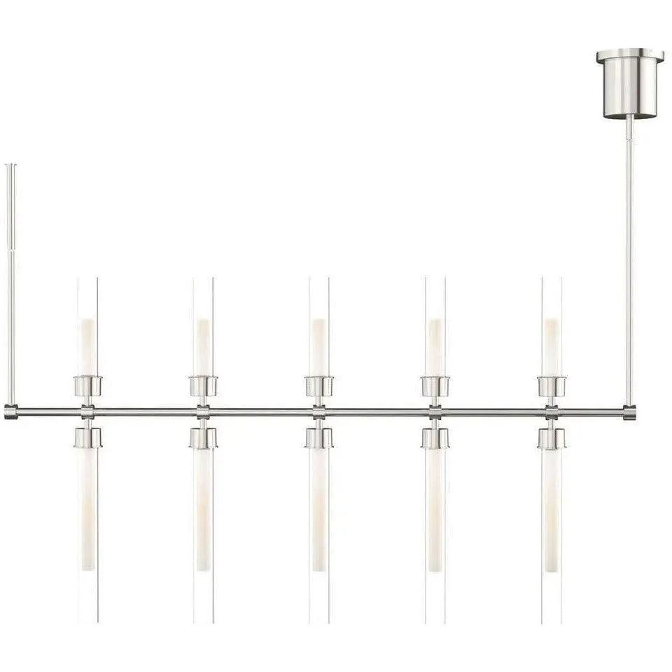 Visual Comfort Modern Collection - Linger LED Linear Suspension - 700LSLNG48N-LED930 | Montreal Lighting & Hardware