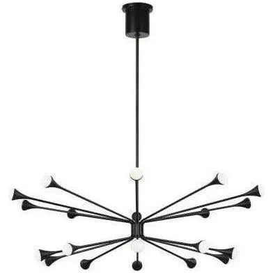 Visual Comfort Modern Collection - Lody LED Chandelier - 700LDY20B-LED930 | Montreal Lighting & Hardware