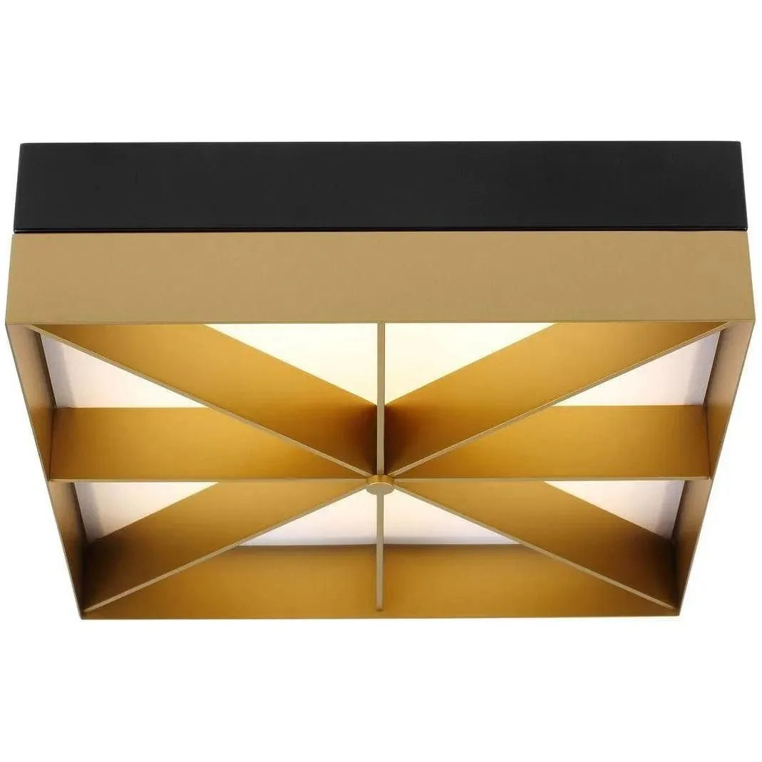 Visual Comfort Modern Collection - Loom LED Flush Mount - 700FMLMOBG-LED930 | Montreal Lighting & Hardware