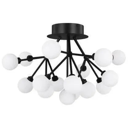 Visual Comfort Modern Collection - Mara LED Ceiling Mount - 700FMMRAB-LED927 | Montreal Lighting & Hardware