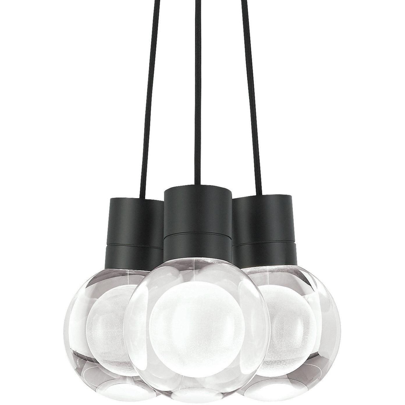 Visual Comfort Modern Collection - Mina 3-Light LED Pendant - 700TDMINAP3CBB-LED922 | Montreal Lighting & Hardware