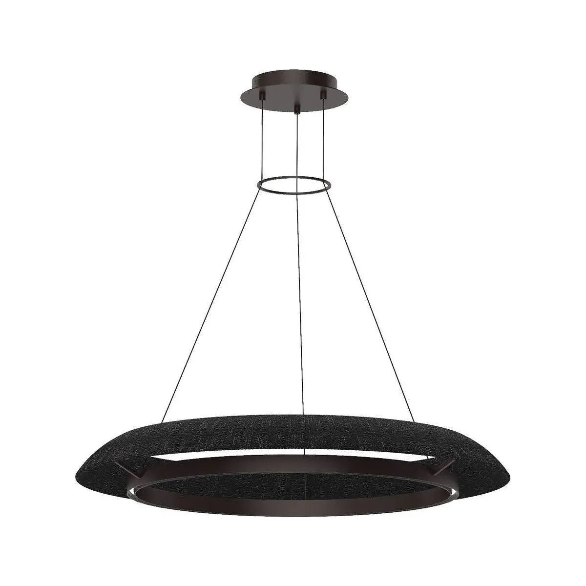 Visual Comfort Modern Collection - Noa LED Chandelier - SLCH55827WBKBZ | Montreal Lighting & Hardware