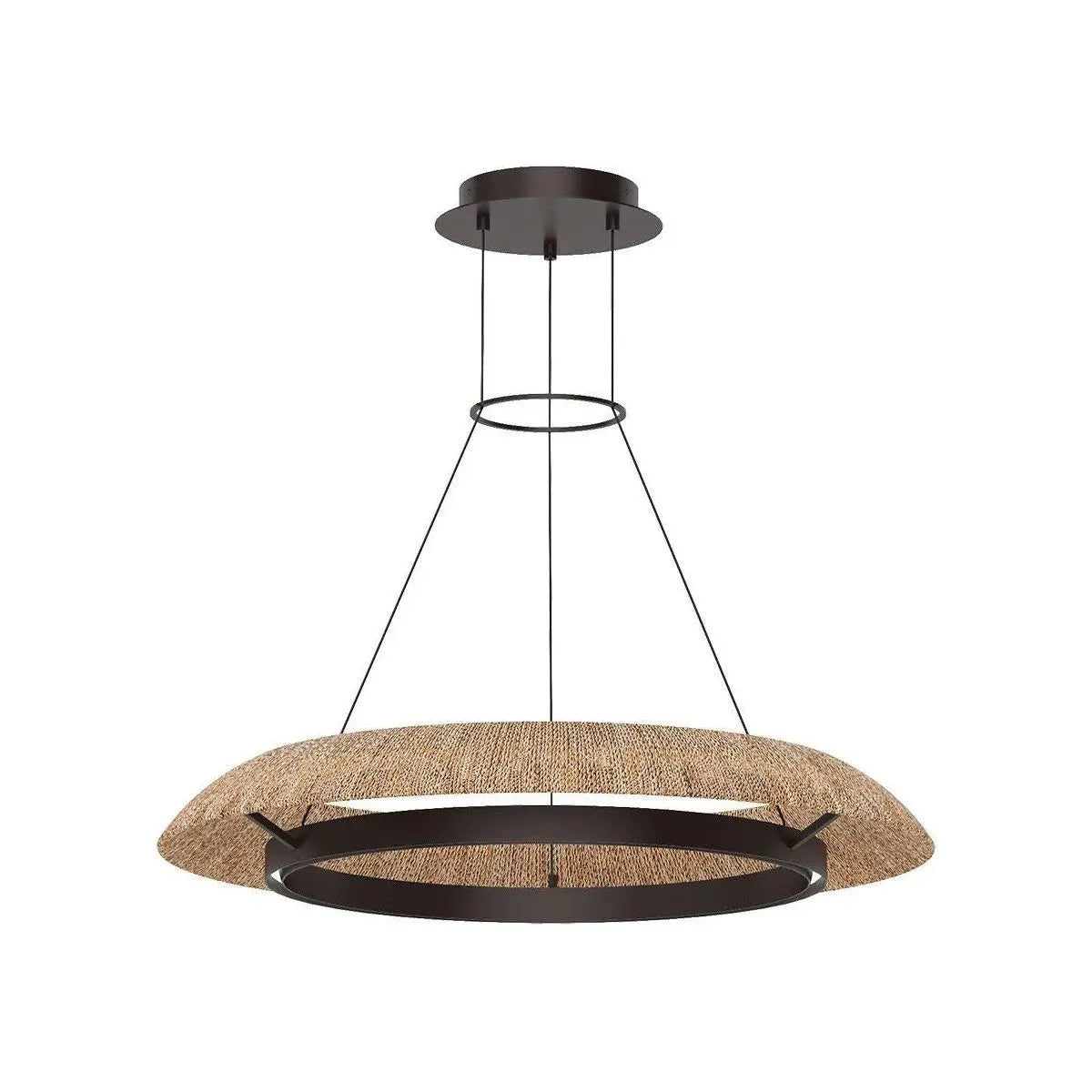 Visual Comfort Modern Collection - Noa LED Chandelier - SLCH55927NTBZ | Montreal Lighting & Hardware