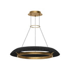 Visual Comfort Modern Collection - Noa LED Chandelier - SLCH55927WBKHAB | Montreal Lighting & Hardware