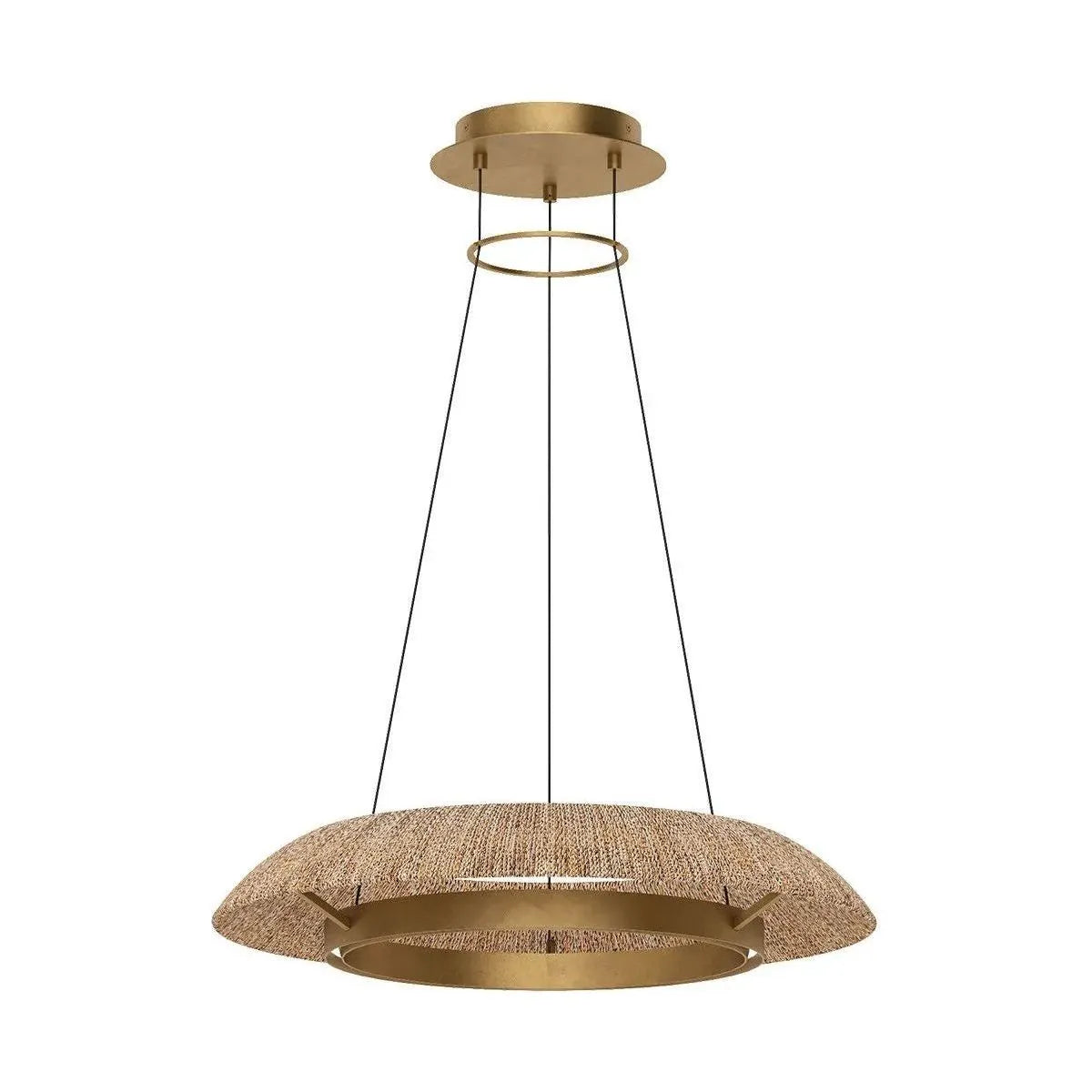 Visual Comfort Modern Collection - Noa LED Chandelier - SLCH56027NTHAB | Montreal Lighting & Hardware