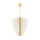 Visual Comfort Modern Collection - Nyra LED Chandelier - 700NYR30BR-LED930 | Montreal Lighting & Hardware