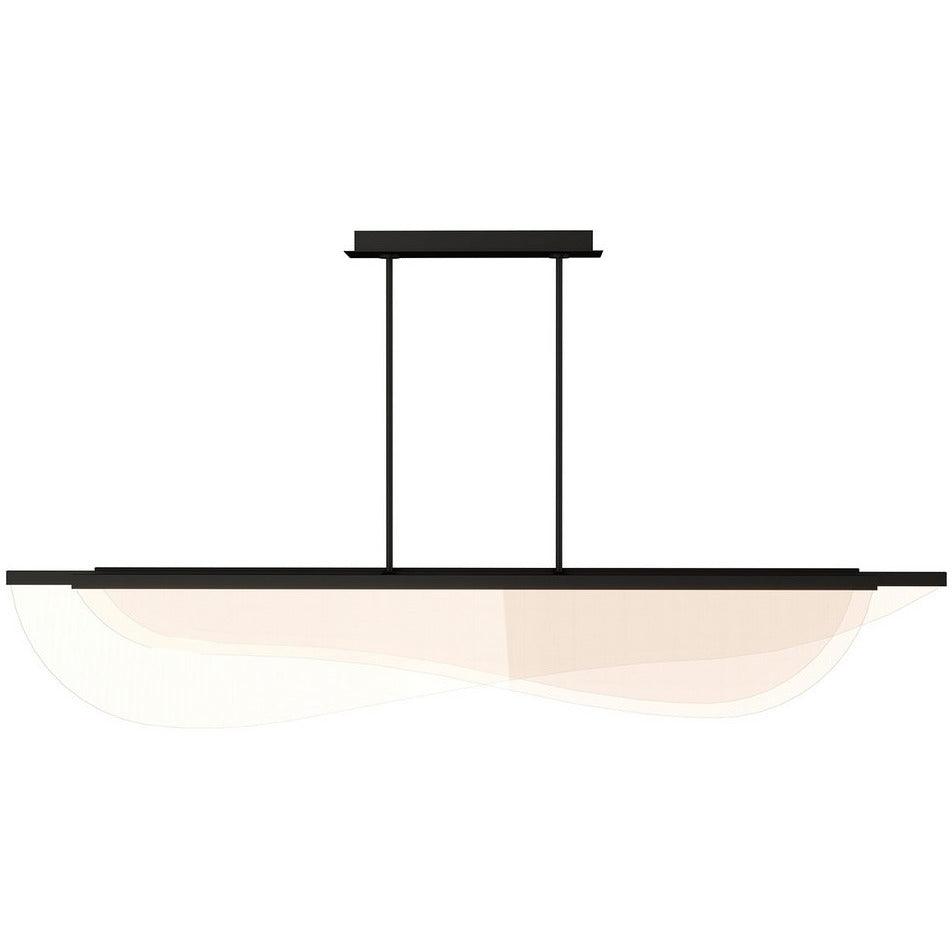 Visual Comfort Modern Collection - Nyra LED Linear Suspension - 700LSNYR60B-LED930 | Montreal Lighting & Hardware