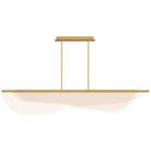 Visual Comfort Modern Collection - Nyra LED Linear Suspension - 700LSNYR60BR-LED930 | Montreal Lighting & Hardware
