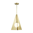 Visual Comfort Modern Collection - Orbel Grande Pyramid Pendant - 700TDOBLPGNB | Montreal Lighting & Hardware