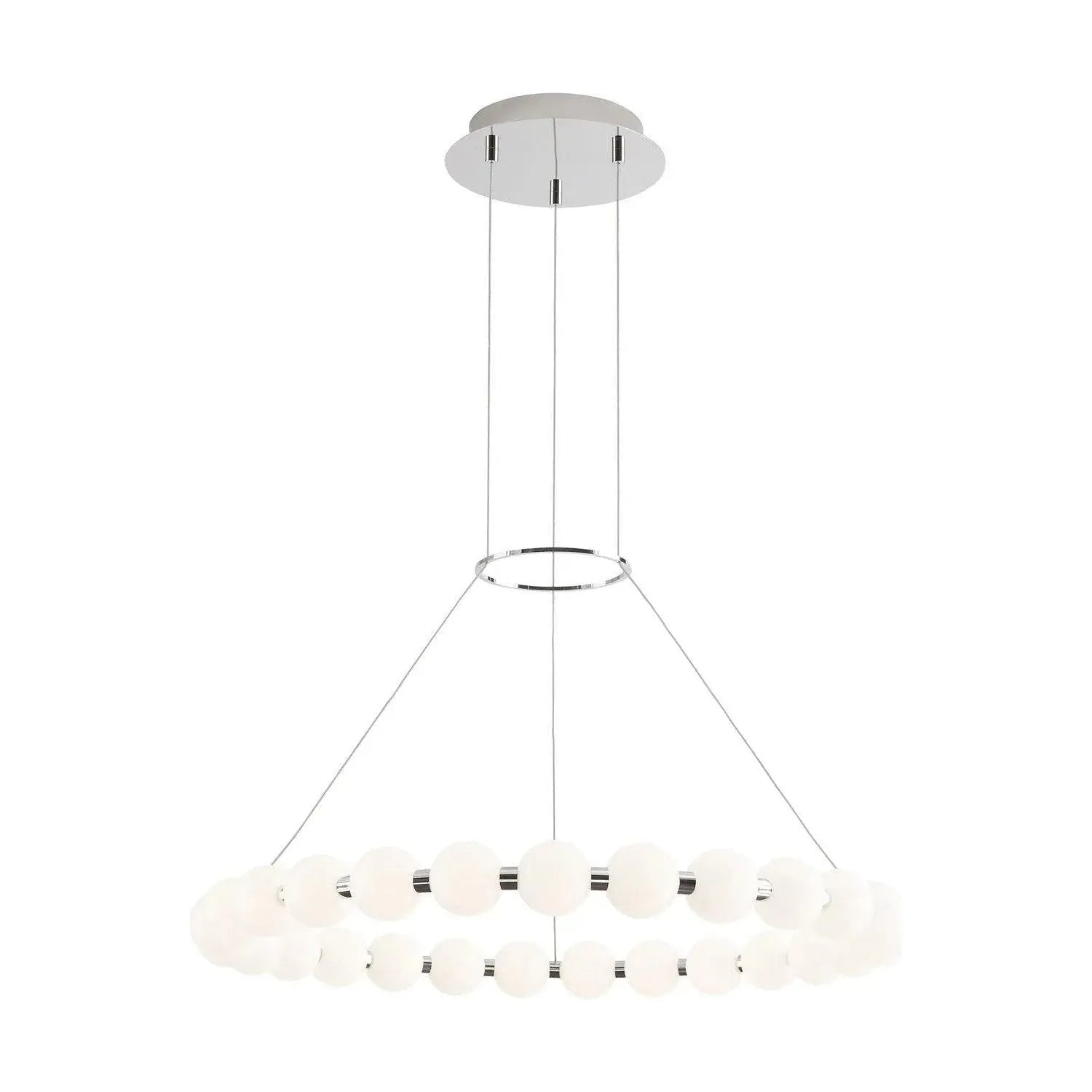 Visual Comfort Modern Collection - Orbet 30 LED Chandelier - 700OBT30N-LED927 | Montreal Lighting & Hardware