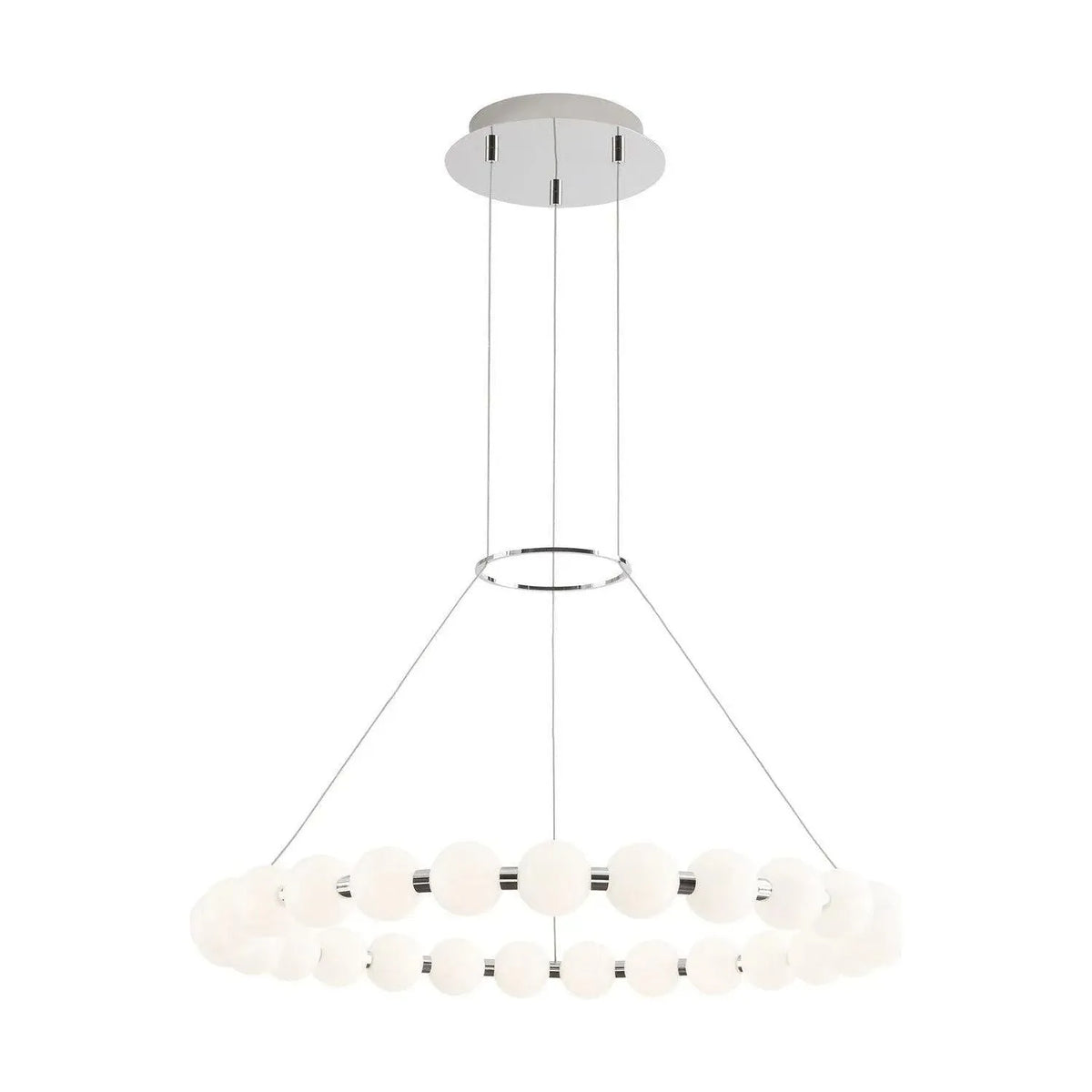 Visual Comfort Modern Collection - Orbet 30 LED Chandelier - 700OBT30N-LED927 | Montreal Lighting & Hardware