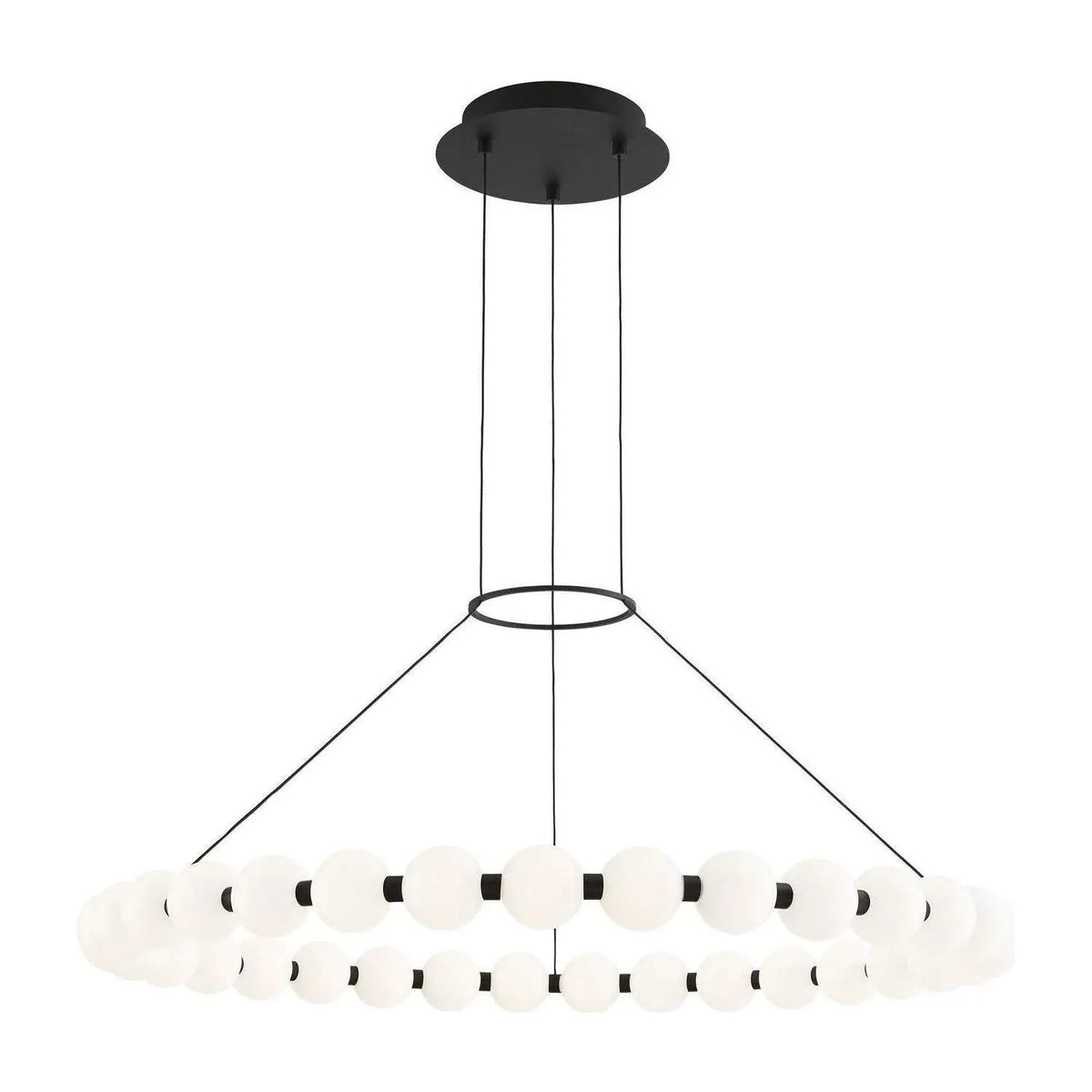 Visual Comfort Modern Collection - Orbet 36 LED Chandelier - 700OBT36B-LED927 | Montreal Lighting & Hardware