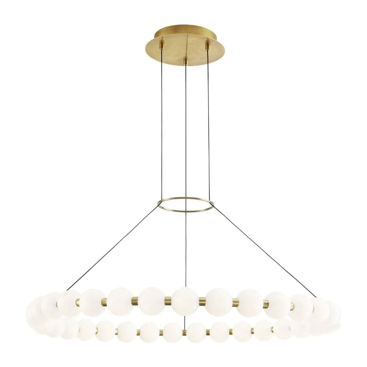Visual Comfort Modern Collection - Orbet 36 LED Chandelier - 700OBT36NB-LED927 | Montreal Lighting & Hardware