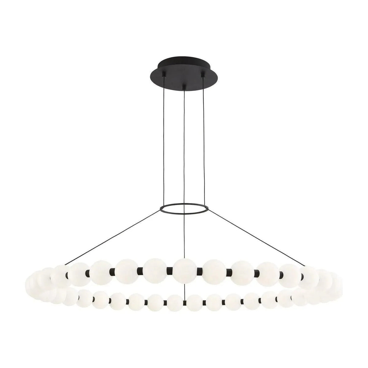 Visual Comfort Modern Collection - Orbet 42 LED Chandelier - 700OBT42B-LED927 | Montreal Lighting & Hardware