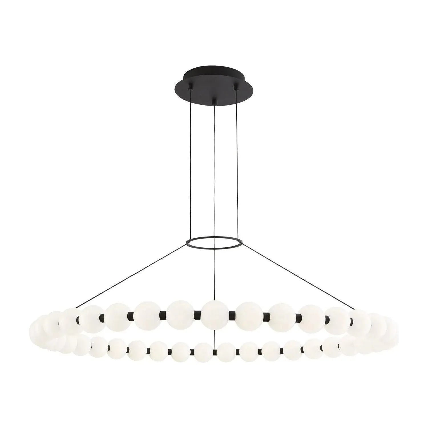 Visual Comfort Modern Collection - Orbet 42 LED Chandelier - 700OBT42B-LED927 | Montreal Lighting & Hardware