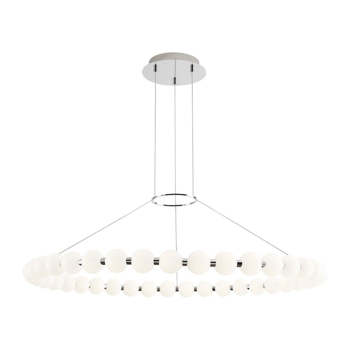 Visual Comfort Modern Collection - Orbet 42 LED Chandelier - 700OBT42N-LED927 | Montreal Lighting & Hardware