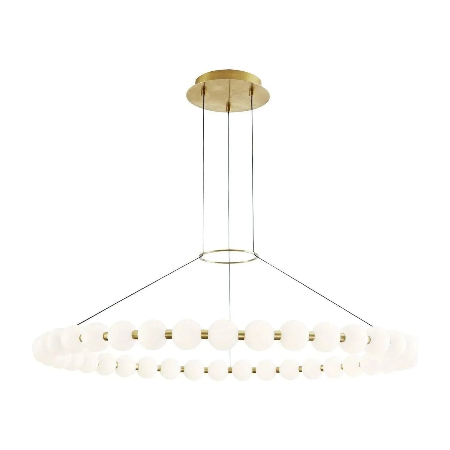 Visual Comfort Modern Collection - Orbet 42 LED Chandelier - 700OBT42B-LED927 | Montreal Lighting & Hardware
